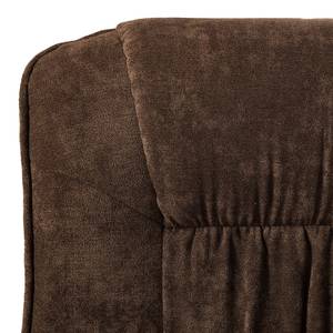 Fauteuil de relaxation Wesburn I Microfibre - Marron foncé