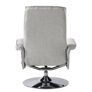 Relaxfauteuil Selfors II Vlakweefsel - Lichtgrijs