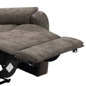 Fauteuil TV Jumet Microfibre - Gris foncé