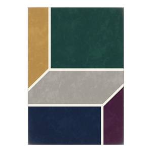 Laagpolig vloerkleed Zingem Kunstvezels - meerdere kleuren - 160 x 230 cm