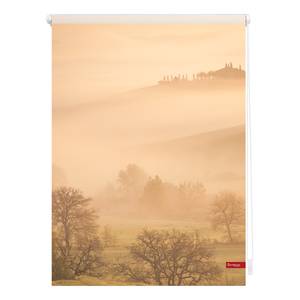 Rolgordijn Toscane Geweven stof - oranje/bruin - 45 x 150 cm