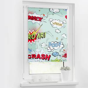 Store enrouleur Crash Tissu - Multicolore - 120 x 150 cm
