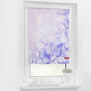 Store enrouleur hortensia Tissu - Violet - 45 x 150 cm