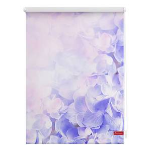 Store enrouleur hortensia Tissu - Violet - 90 x 150 cm