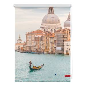 Store enrouleur Grand canal de Venise Tissu - Multicolore - 80 x 150 cm