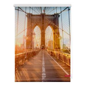 Store enrouleur Brooklyn Bridge Polyester - Orange - 100 x 150 cm