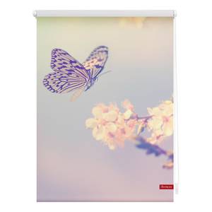 Rolgordijn Vlinder Geweven stof - pastel - 100 x 150 cm