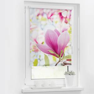 Store enrouleur Magnolia Polyester - Rose - 100 x 150 cm