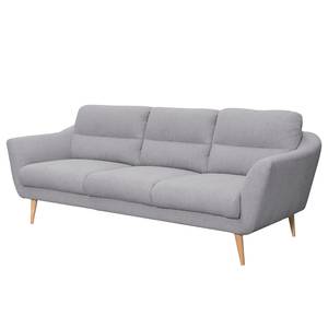 Sofa Lucinda I (3-Sitzer) Webstoff - Webstoff Hanabi: Hellgrau - Beige