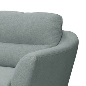 Sofa Lucinda I (3-Sitzer) Webstoff - Webstoff Hanabi: Stahlblau - Beige