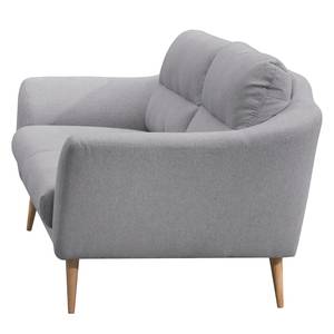 Sofa Lucinda I (2-Sitzer) Webstoff Hanabi: Hellgrau - Beige