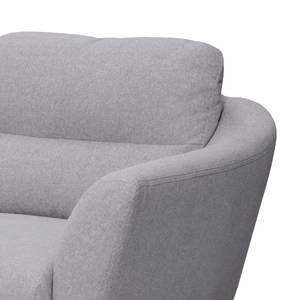 Sofa Lucinda I (2-Sitzer) Webstoff Hanabi: Hellgrau - Beige