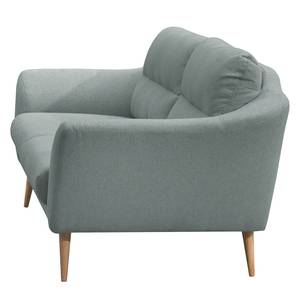 Sofa Lucinda I (2-Sitzer) Webstoff - Webstoff Hanabi: Stahlblau - Beige