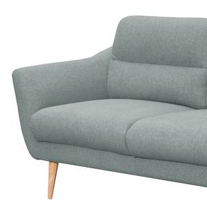 Sofa Lucinda I (2-Sitzer) Webstoff - Webstoff Hanabi: Stahlblau - Beige