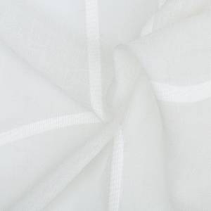 Rideau Theda Tissu - Blanc crème