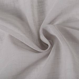 Rideau Lida Tissu - Gris clair - Gris clair