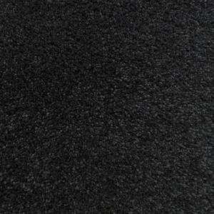 Hoogpolig vloerkleed Boonarga II Kunstvezels - Zwart - 160x160cm
