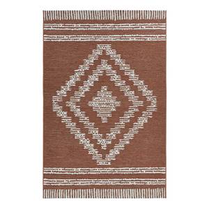 Tapis intérieur / extérieur Gundagai Fibres synthétiques - Marron chevreuil - 160 x 230 cm