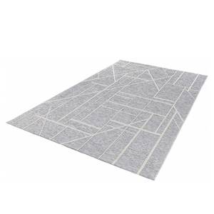 Tapis intérieur / extérieur Pratinha Fibres synthétiques - Gris - 135 x 190 cm