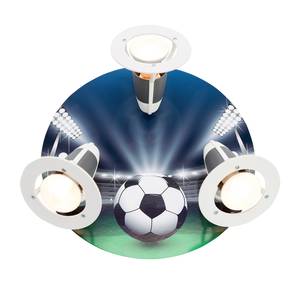 Plafondlamp Fussball-Arena Massief berkenhout - 3 lichtbronnen