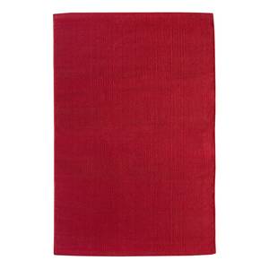 Tapis Milo Uni Coton - Rouge - 100 x 150 cm