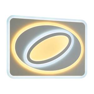 LED-plafondlamp Suzuka plexiglas/kunststof - 1 lichtbron - Breedte: 98 cm