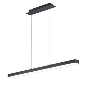 LED-hanglamp Agano I aluminium - 1 lichtbron - Zwart