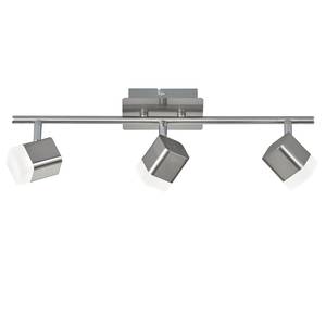 LED-plafondlamp Roubaix ijzer - 3 lichtbronnen - Zilver - Aantal lichtbronnen: 3
