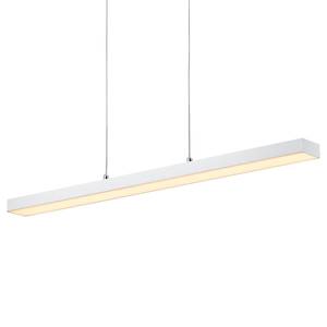 LED-hanglamp Agano I aluminium - 1 lichtbron - Wit