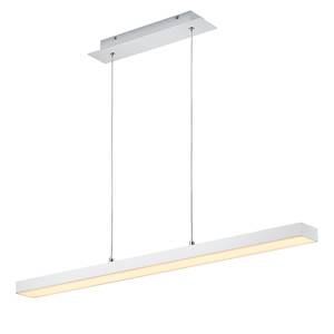 LED-Pendelleuchte Agano I Aluminium - 1-flammig - Weiß