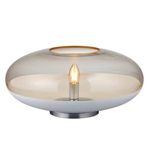 Tafellamp Porto glas/ijzer - 1 lichtbron - Wit