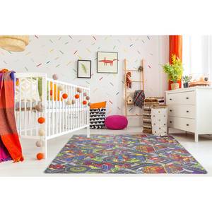 Tapis enfant Big City Polyamide - Multicolore - 200 x 200 cm