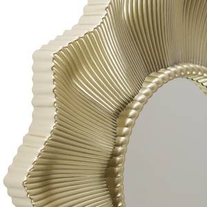 Wandspiegel Pambi (3er-Set) Kunststoff - Gold / Weiß