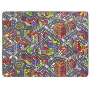 Tapis enfant Big City Polyamide - Multicolore - 160 x 200 cm