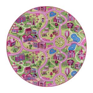 Tapis enfant Sweet Village Polyamide - Multicolore