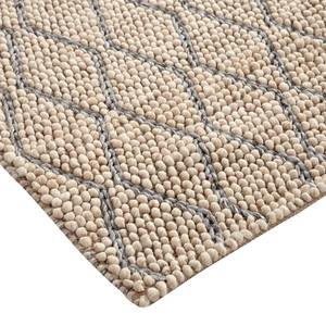 Tapis Maida Vale Tissu mélangé - Beige / Gris - 160 x 230 cm