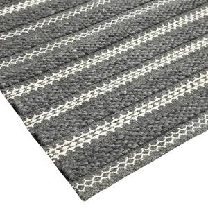 Tapis Darlington Tissu mélangé - Gris / Beige - 160 x 230 cm