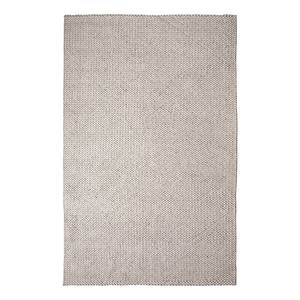 Vloerkleed Braak textielmix - zilverkleurig/beige - 200 x 290 cm