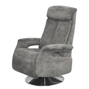 Fauteuil relax Dorfen I Microfibre - Platine