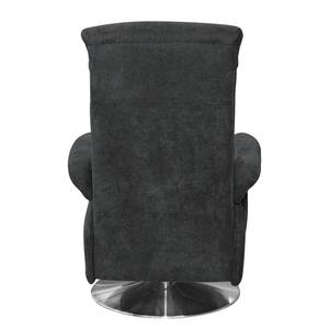 Fauteuil relax Dorfen I Microfibre - Anthracite