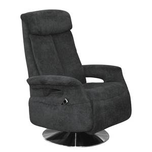 Relaxfauteuil Dorfen I microvezel - Antraciet