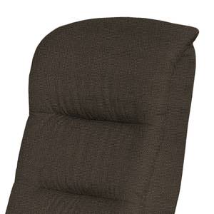 Relaxfauteuil Maryland I microvezel - Donkerbruin