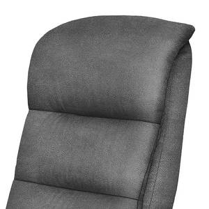 Fauteuil relax Maryland II Aspect cuir vieilli - Gris