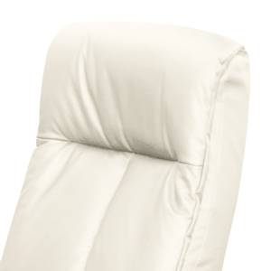 Fauteuil relax Atlantico II cuir véritable - Blanc