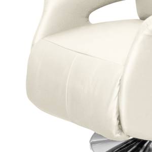 Relaxfauteuil Atlantico II echt leer - Wit