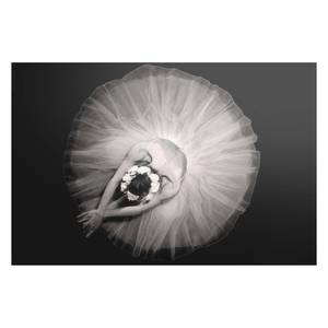 Tableau déco Ballerina Noir - Bois manufacturé - Papier - 90 x 60 x 2 cm