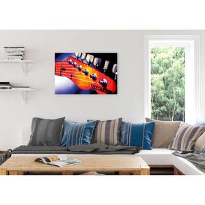 Afbeelding Telecaster Oranje - Plaatmateriaal - Papier - 90 x 60 x 2 cm