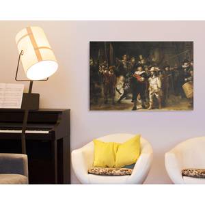 Tableau déco Rembrandt Multicolore - Bois manufacturé - Papier - 90 x 60 x 2 cm