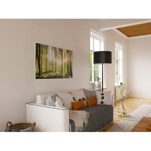 Bild Waldleuchten Grün - Holzwerkstoff - Papier - 118 x 70 x 2 cm