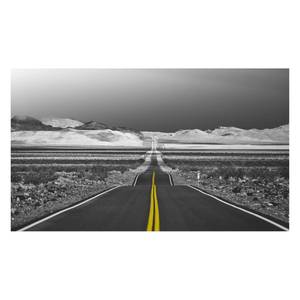 Bild USA Highway Schwarz - Holzwerkstoff - Papier - 118 x 70 x 2 cm